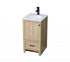 Elegant Lighting Soma 18 inch Single Bathroom Vanity in Mango Wood Model: VF2818MW