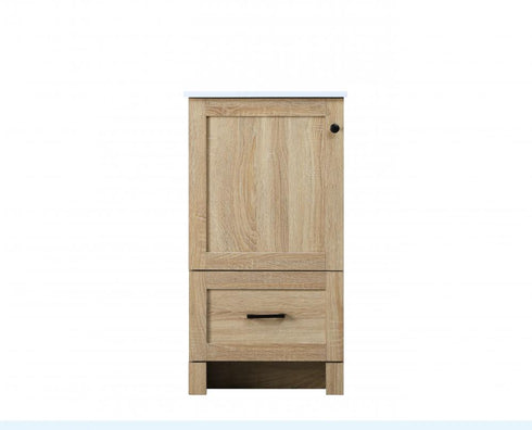 Elegant Lighting Soma 18 inch Single Bathroom Vanity in Mango Wood Model: VF2818MW