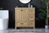 Elegant Lighting Soma 32 inch Single Bathroom Vanity in Mango Wood Model: VF2832MW