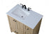Elegant Lighting Soma 32 inch Single Bathroom Vanity in Mango Wood Model: VF2832MW
