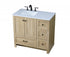 Elegant Lighting Soma 36 inch Single Bathroom Vanity in Mango Wood Model: VF2836MW