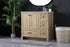 Elegant Lighting Soma 36 inch Single Bathroom Vanity in Mango Wood Model: VF2836MW