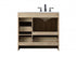 Elegant Lighting Soma 36 inch Single Bathroom Vanity in Mango Wood Model: VF2836MW