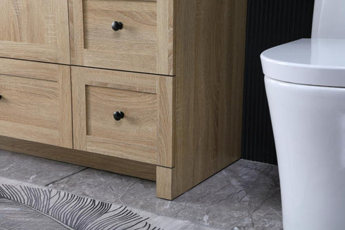 Elegant Lighting Soma 42 inch Single Bathroom Vanity in Mango Wood Model: VF2842MW