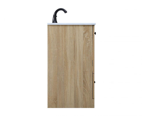 Elegant Lighting Soma 42 inch Single Bathroom Vanity in Mango Wood Model: VF2842MW