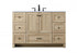 Elegant Lighting Soma 48 inch Single Bathroom Vanity in Mango Wood Model: VF2848MW