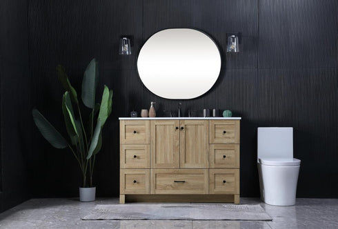 Elegant Lighting Soma 48 inch Single Bathroom Vanity in Mango Wood Model: VF2848MW