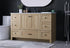 Elegant Lighting Soma 54 inch Single Bathroom Vanity in Mango Wood Model: VF2854MW