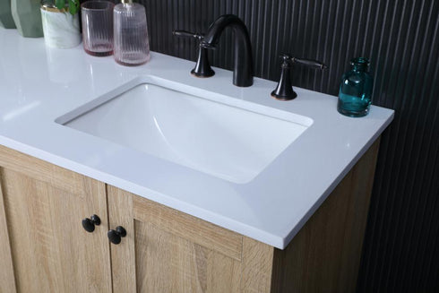 Elegant Lighting Soma 60 inch Double Bathroom Vanity in Mango Wood Model: VF2860DMW