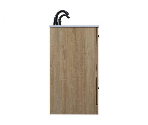 Elegant Lighting Soma 60 inch Double Bathroom Vanity in Mango Wood Model: VF2860DMW
