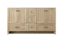 Elegant Lighting Soma 60 inch Double Bathroom Vanity in Mango Wood Model: VF2860DMW