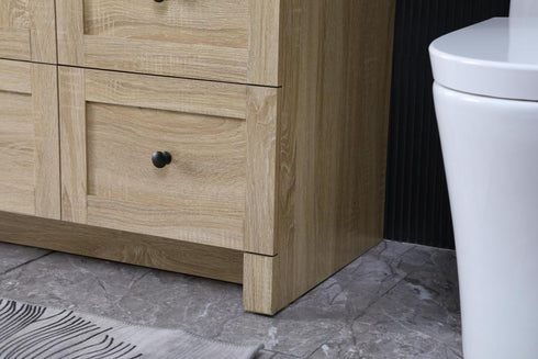 Elegant Lighting Soma 60 inch Single Bathroom Vanity in Mango Wood Model: VF2860MW