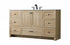 Elegant Lighting Soma 60 inch Single Bathroom Vanity in Mango Wood Model: VF2860MW