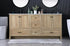 Elegant Lighting Soma 72 inch Double Bathroom Vanity in Mango Wood Model: VF2872DMW