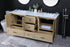 Elegant Lighting Soma 72 inch Double Bathroom Vanity in Mango Wood Model: VF2872DMW