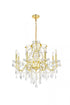 Elegant Lighting St. Francis 8 light in Chrome Chandelier Clear Royal Cut Crystal Model: V2015D26C/RC