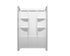 Elegant Lighting Sterling Shower Wall 48x36x72 in Glossy White Model: SW1014836GW