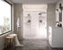 Elegant Lighting Sterling Shower Wall 60x32x72 in Glossy White Model: SW1016032GW