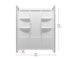 Elegant Lighting Sterling Shower Wall 60x36x72 in Glossy White Model: SW1016036GW
