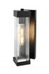 Elegant Lighting Swain 7 inch Outdoor Pendant in Black Model: OD370W14BK