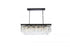 Elegant Lighting Sydney 12 light in Matte Black Chandelier Golden Teak (Smoky) Royal Cut Crystal Model: 1202D40MB-GT/RC
