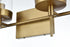 Elegant Lighting Taryin 14 inch Wall Sconce in Satin Gold in Satin Gold and Clear Finish Model: LD7319W14SG