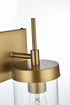 Elegant Lighting Taryin 4.5 inch Wall Sconce in Satin Gold in Satin Gold and Clear Finish Model: LD7319W5SG