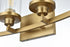 Elegant Lighting Thane 25 inch Wall Sconce in Satin Gold in Satin Gold and Clear Finish Model: LD7316W25SG