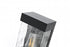Elegant Lighting Thompson 7 inch Outdoor Pendant in Black Model: OD371W10BK