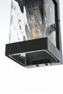 Elegant Lighting Thompson 7 inch Outdoor Pendant in Black Model: OD372W9BK
