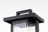 Elegant Lighting Tilton 7 inch Outdoor Pendant in Black Model: OD319P18BK