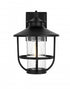 Elegant Lighting Tilton 7 inch Outdoor Pendant in Black Model: OD319W12BK