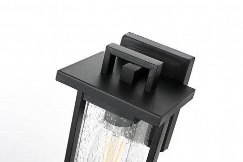 Elegant Lighting Tilton 7 inch Outdoor Pendant in Black Model: OD319W12BK