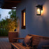 Elegant Lighting Tilton 7 inch Outdoor Pendant in Black Model: OD319W12BK