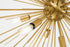 Elegant Lighting Timber 8 light in Brass pendant Model: LD5039D30BR