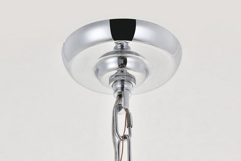 Elegant Lighting Timber 8 light in Chrome Pendant Model: LD5051D20C