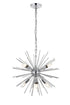 Elegant Lighting Timber 8 light in Chrome Pendant Model: LD5051D20C