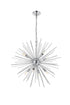Elegant Lighting Timber 8 light in Chrome Pendant Model: LD5051D30C