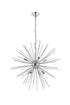 Elegant Lighting Timber 8 light in Chrome Pendant Model: LD5051D30C