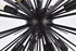 Elegant Lighting Timber 8 lights black pendant Model: LD5051D20BK