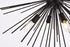 Elegant Lighting Timber 8 lights black pendant Model: LD5051D30BK