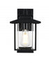 Elegant Lighting Tioga 7 inch Outdoor Pendant in Black Model: OD317W12BK