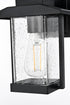 Elegant Lighting Tioga 7 inch Outdoor Pendant in Black Model: OD317W12BK