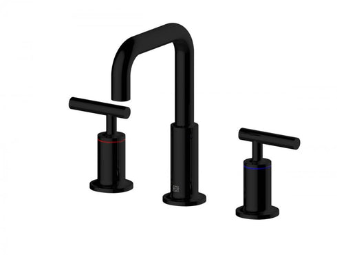 Elegant Lighting Tobias 8 Inch Widespread Double Handle Bathroom Faucet in Brushed Gold Model: FAV-1010BGD