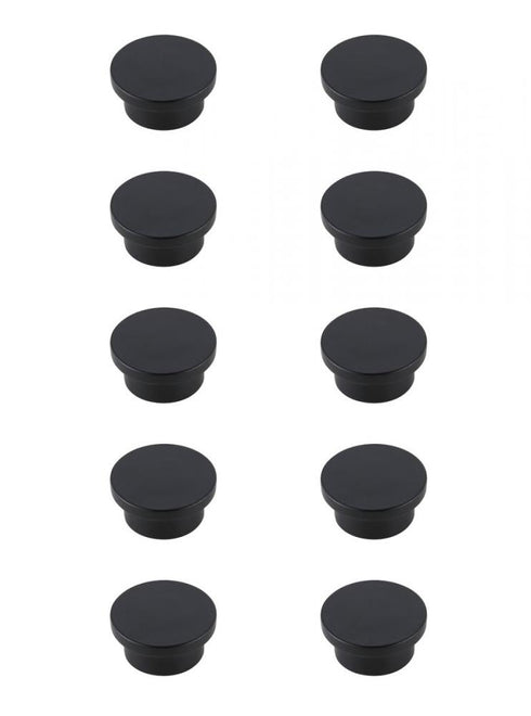Elegant Lighting Trovon 1.6 Inch Diameter in Brushed Gold Oversize Round Knob Multipack (Set of 10) Model: KB2009-GD-10PK