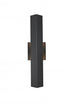 Elegant Lighting Troy 4.5 x 18 inch Outdoor Wall Sconce in Black Model: OD505W18BK