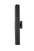 Elegant Lighting Troy 4.5 x 24 inch Outdoor Wall Sconce in Black Model: OD505W24BK