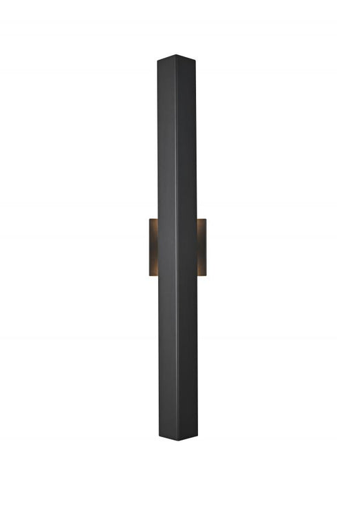 Elegant Lighting Troy 4.5 x 30 inch Outdoor Wall Sconce in Black Model: OD505W30BK