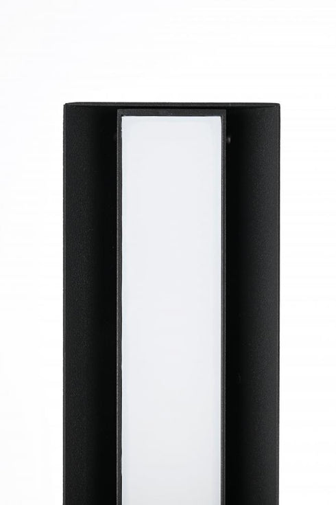 Elegant Lighting Troy 4.5 x 30 inch Outdoor Wall Sconce in Black Model: OD505W30BK