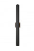Elegant Lighting Troy 4.5 x 38 inch Outdoor Wall Sconce in Black Model: OD505W38BK